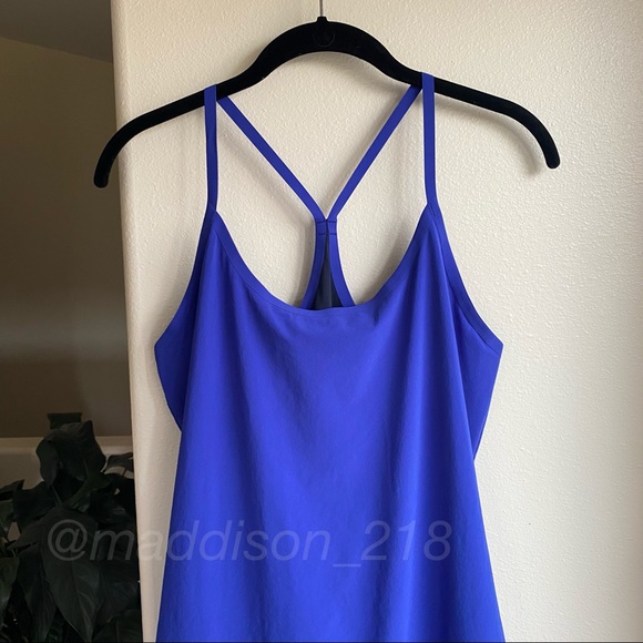 OUTDOOR VOICES Exercise Dress Blue Orchid M - Picture 4 of 13